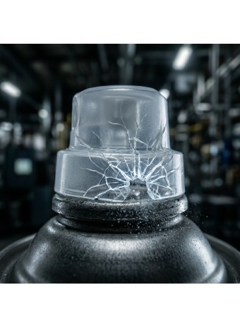 Растрескивание колпачка для автохимии при насадке: выбор полимера под агрессивные среды