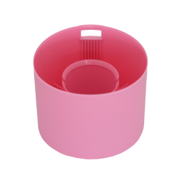 Колпачок d 65 розовый матовый под отвертку 2