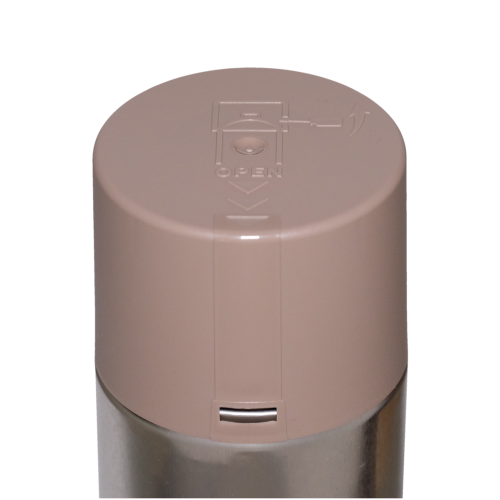 Колпачок d 65 траншея PANTONE 16-1109 матовый под отвертку 2