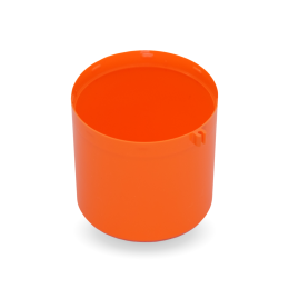 Колпачок d 52 оранжевый с держателем