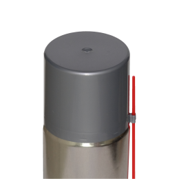 Колпачок d 52 серебристый с держателем