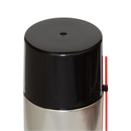 Колпачок d 65 черный с держателем Н50В3