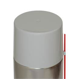 Колпачок d 65 серый 7035 с держателем Н50В3