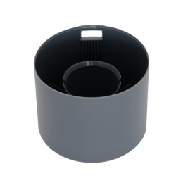 Колпачок d 65 антрацитово-серый RAL 7016 матовый под отвертку 2 (90604)