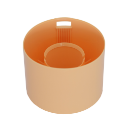 Колпачок d 65 бежевый  под отвертку 2