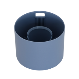 Колпачок d 65 голубино-синий RAL 5014 матовый под отвертку 2