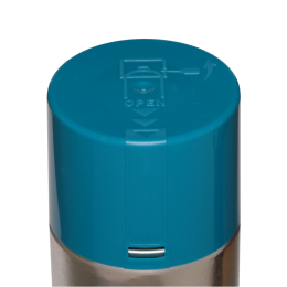 Колпачок d 65 водная синь RAL 5021 под отвертку 2