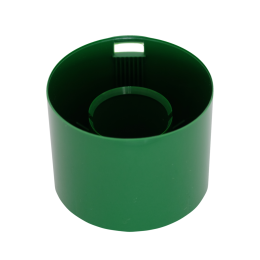 Колпачок d 65 зеленая листва 6002 под отвертку 2