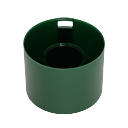 Колпачок d 65 зеленый 6005 матовый под отвертку 2