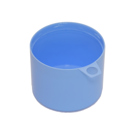 Колпачок d 65 голубой с ухом Н50В4